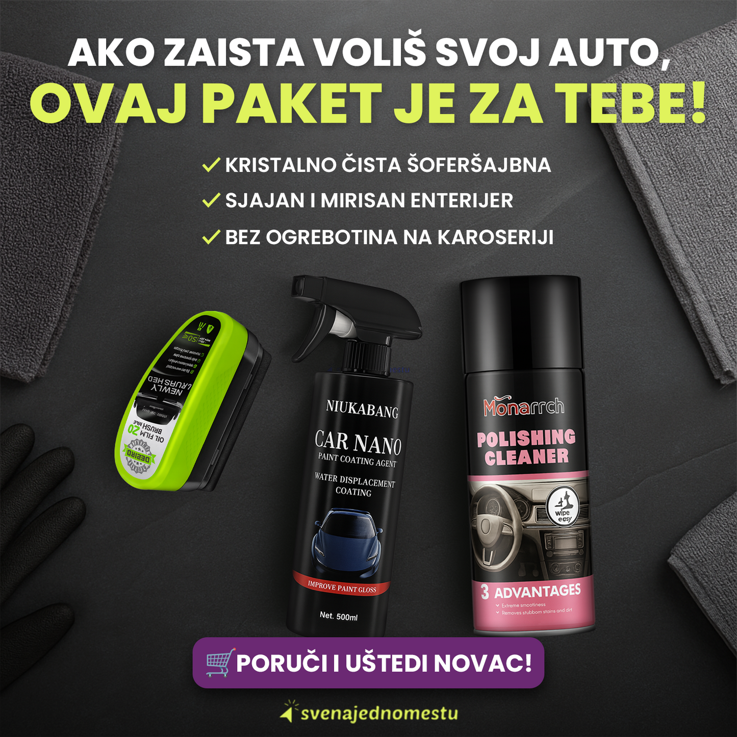 AutoCare Box – Sve Što Ti Treba Da Tvoj Auto Uvek Blista!