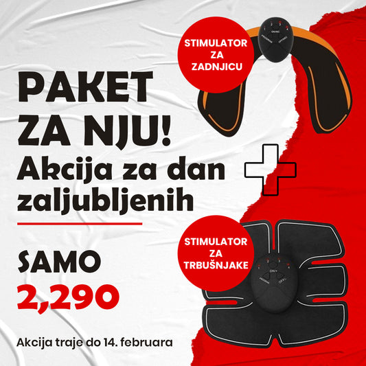 Paket za NJU – Stimulator za Zadnjicu i Trbušnjake