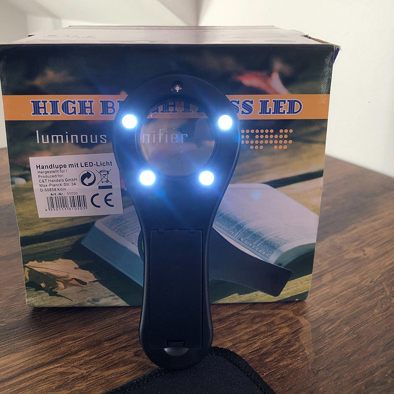 1+1 AKCIJA Čitaj Bez Muke – Lupa sa LED Svetlom