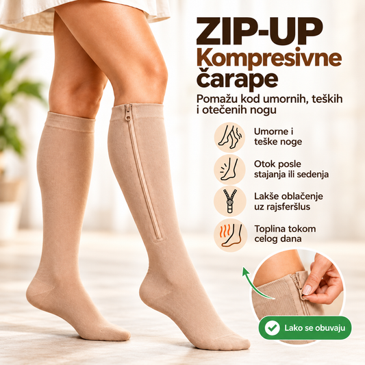 Kompresivne Čarape Za Otečene Noge i Osećaj Težine