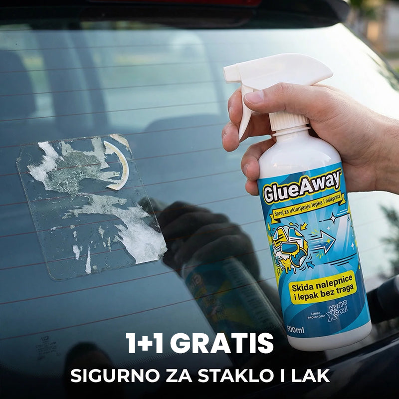 Uklonite Nalepnice i Lepak za Par Minuta – Bez Oštećenja Površine  1+1 GRATIS!